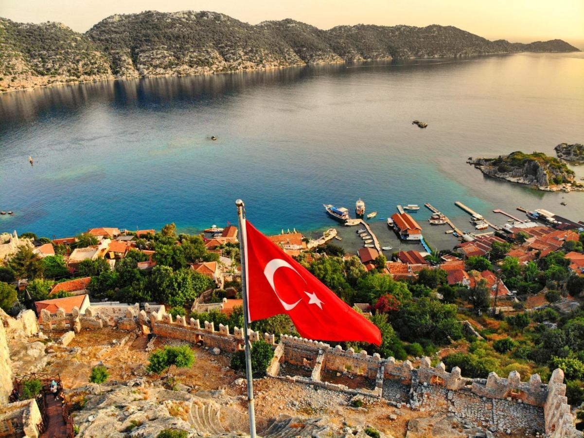 Istlada Tas Ev Apart - Kekova View Kapaklı Eksteriør billede