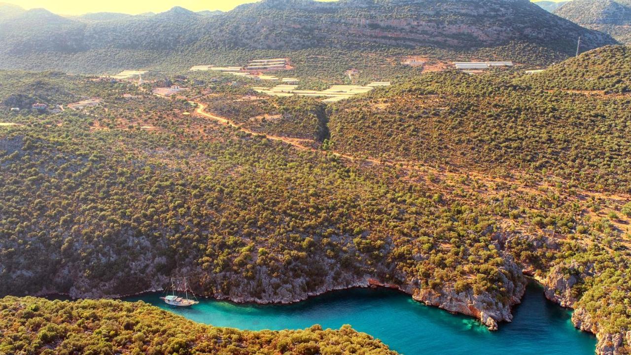 Istlada Tas Ev Apart - Kekova View Kapaklı Eksteriør billede